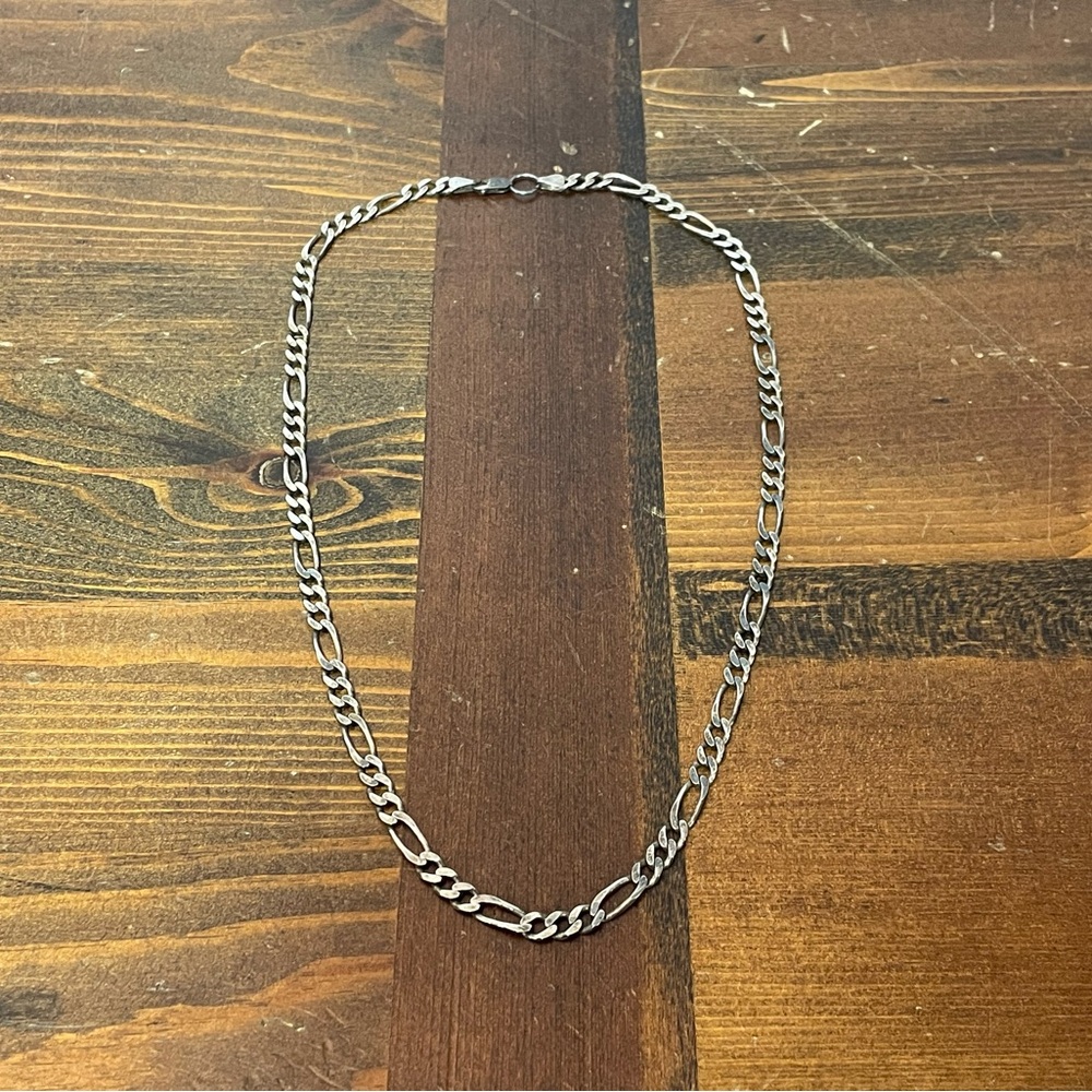 925 Sterling Silver Curb Chain Necklace